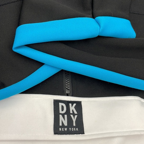 DKNY Sport Womens XXL Colorblock Half-zip Athleisure Long Sleeve Pullover - Picture 4 of 11